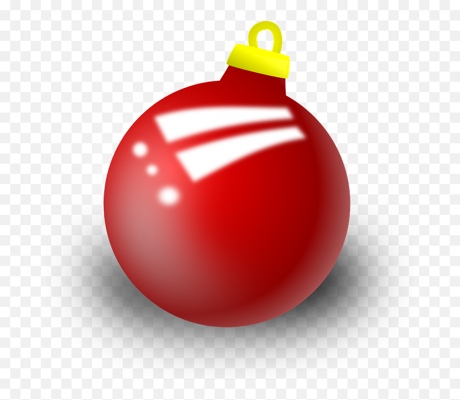 Bell Ornament Decoration - Clipart Christmas Bell Decorations Png,Red Christmas Ornament Png