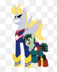Ashartsathing Dadmight - All Might Unicorn png