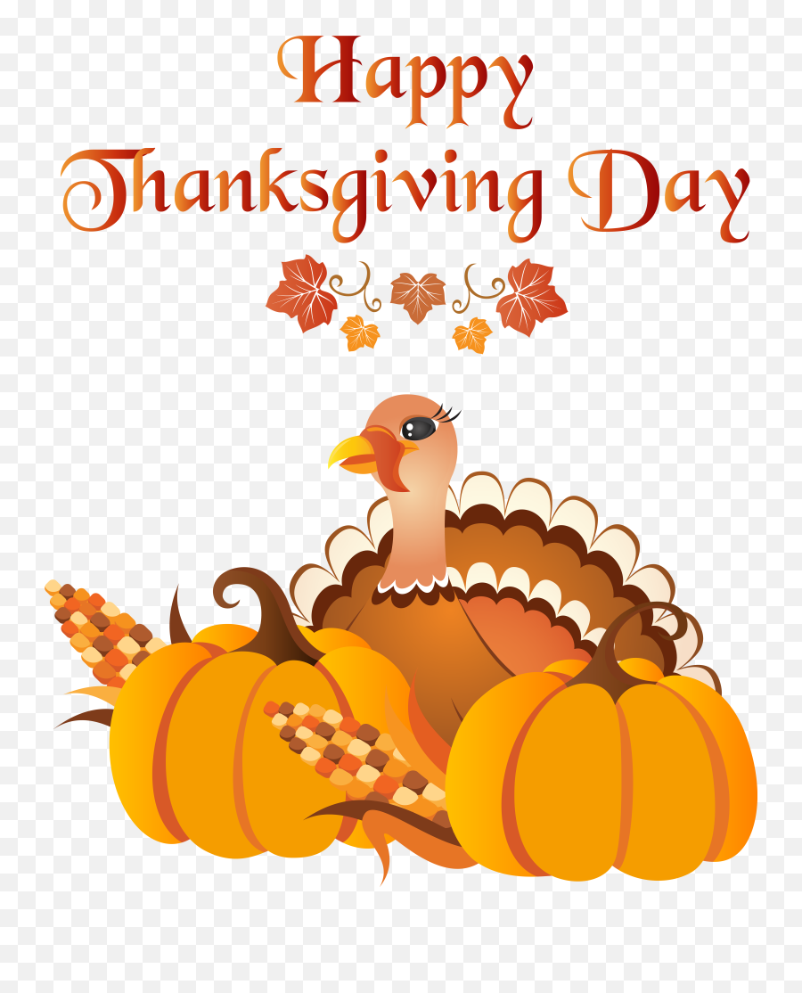 Turkey Day Png Thanksgiving Clipart Transparent
