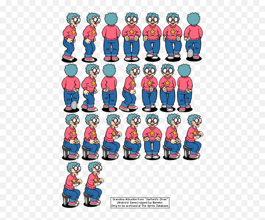 Download Grandmaarbuckle - Grandma Arbuckle Full Size Png Grand Ma Game Sprites,Grandma Transparent