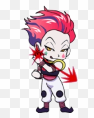 Hxh Hisohiso Hisoka Chibi Sticker - png