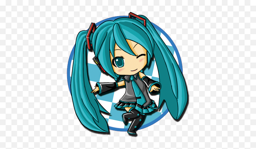 3d Miku Finger - Fictional Character Png,Miku Icon