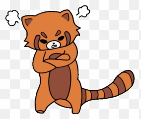 Angry Red Panda Roux Gif - Panda Roux Gif Animé Png,Aggretsuko Icon