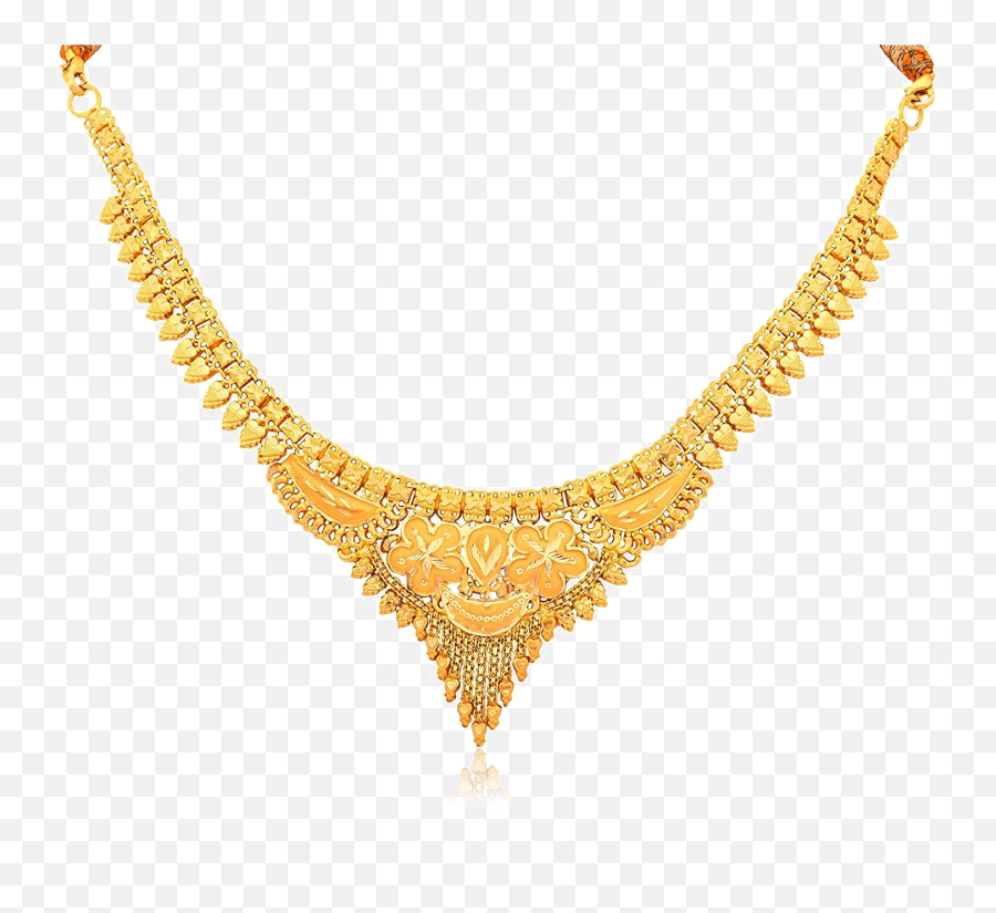 Gold Necklace Png Picture - Necklace Gold New Design,Gold Necklace Png