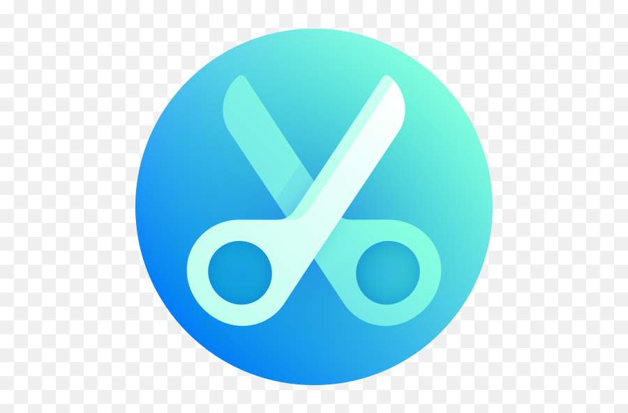 Scissors - Language Png,Desktop Icon Scissors Cutting Circle