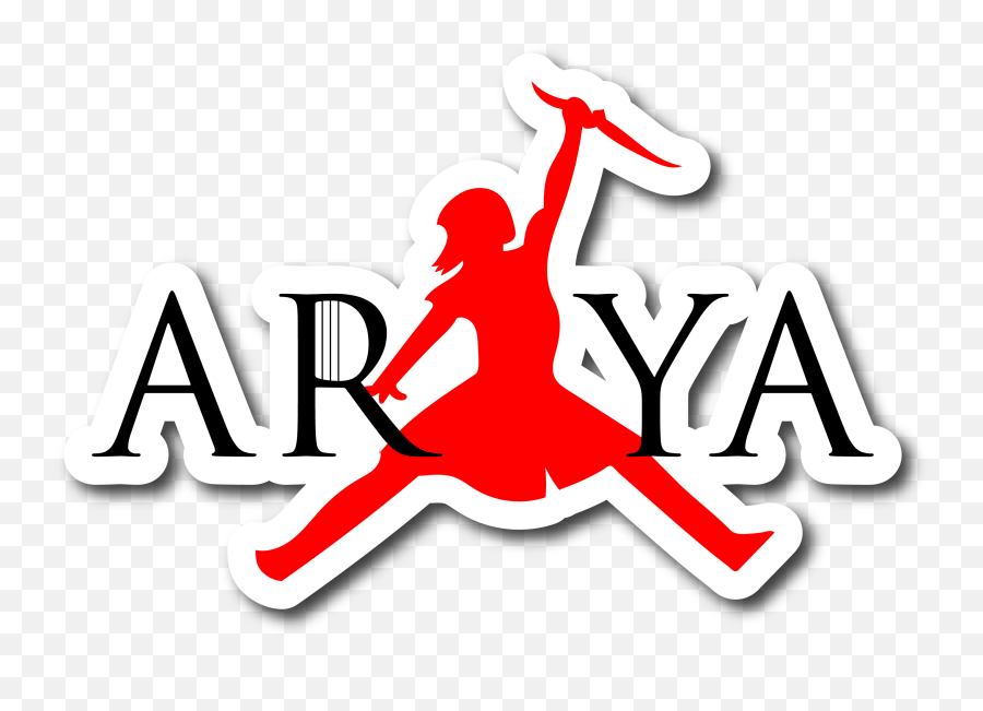 Arya Jumpman Sticker Png Stark