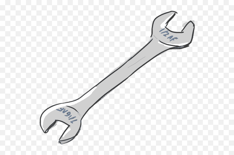 Spanner - Spanner Hd Png,Black Wrench Icon