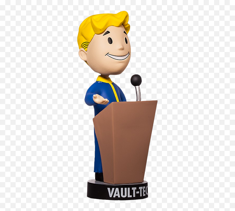 Fallout - Vault Boy Bobblehead Gifs Full Size Png Download Vault Boy Bobblehead Gif,Vault Boy Icon