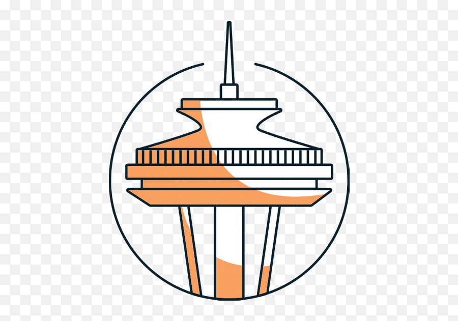 Space Needle Icon - Vertical Png,Space Needle Icon