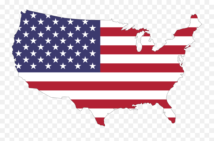 American Flag Transparent Png Clipart - America Flag Map Png,American Flag Png Transparent