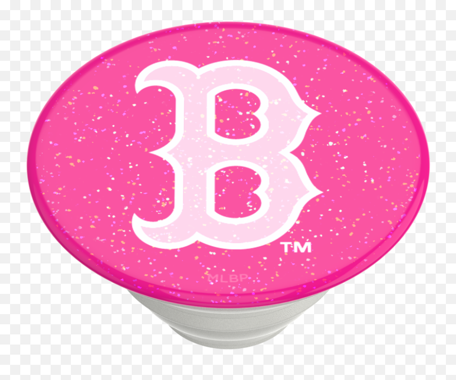 Glitter Boston Red Sox Pink Popgrip - Girly Png,Red Sox Icon