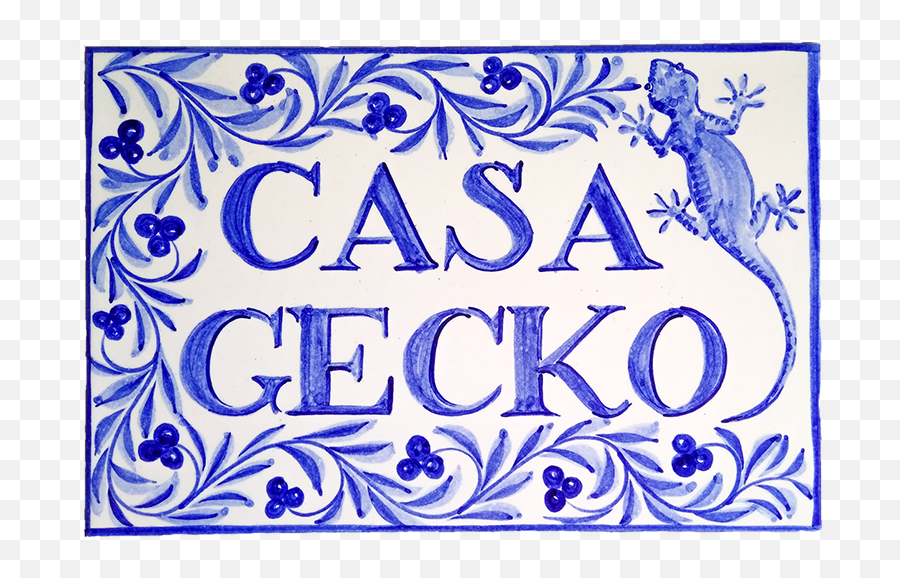 Casa Gecko - Calligraphy Png,Gecko Png
