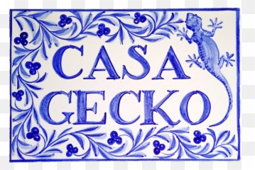 Casa Gecko - Calligraphy Png,Gecko Png