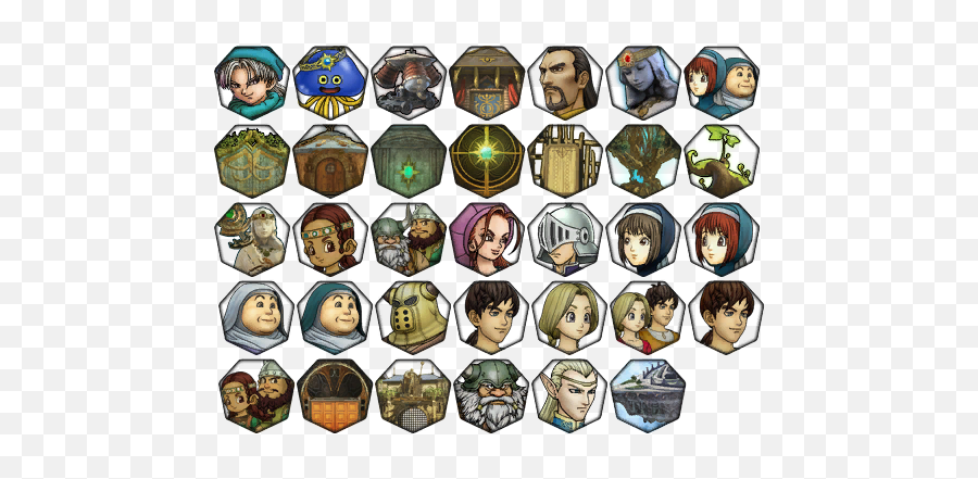 Pc Computer - Dragon Quest Heroes Protect Icons The Wafer Paper Png,Dragon Quest Icon