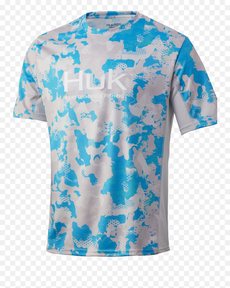Huk Icon Xkc Refrction Camo Ss Med - Short Sleeve Png,Underarmour Icon
