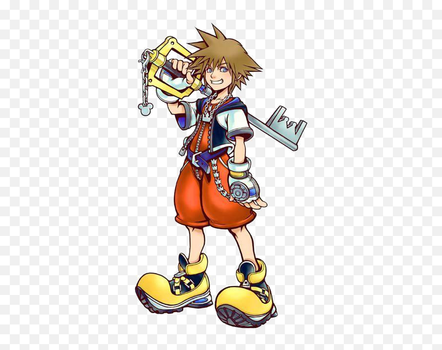 Kingdom Hearts U2014 Strategywiki The Video Game Walkthrough - Sora Kingdom Hearts Character Png,Kingdom Hearts Logo Png