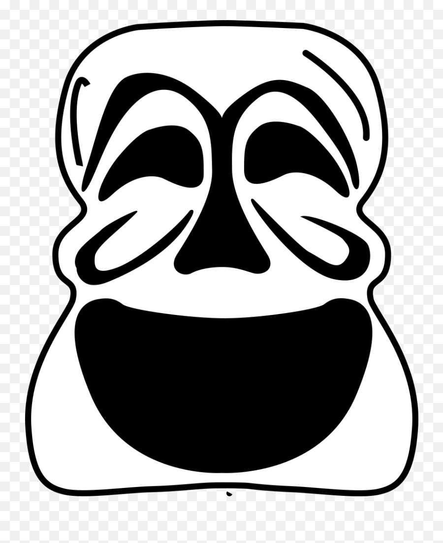 Goalie Mask Simple Outline Png Svg Clip Art For Web - Scared Drama Mask,Theater Mask Icon