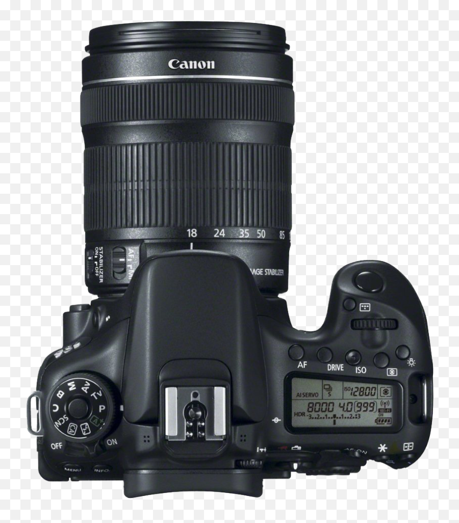 Canon Eos 70d Digital Slr Camera - Canon Eos 70d Png,Canon Png