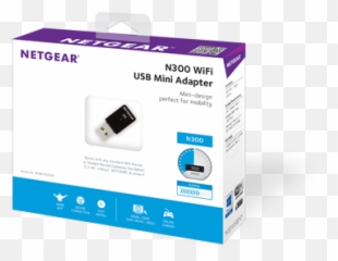 Netgear Wna3100m U2013 N300 Wireless Usb Adapter A2zit - Electronics Brand png