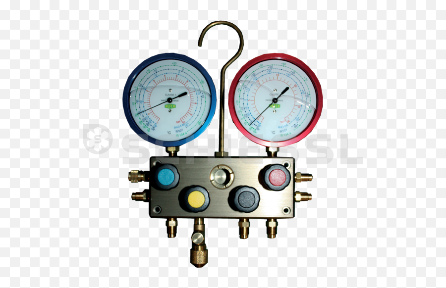 Refco 4 - Way Electronic Manifold In Case M43deluxemr134a Indicator Png,M4 Icon