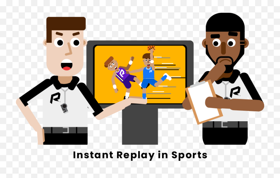 Instant Replay In Sports - Cartoon Png,Instant Replay Png