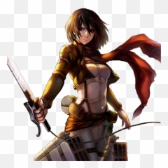 Attack - Shingeki No Kyojin Mikasa Png,Attack On Titan Logo Png