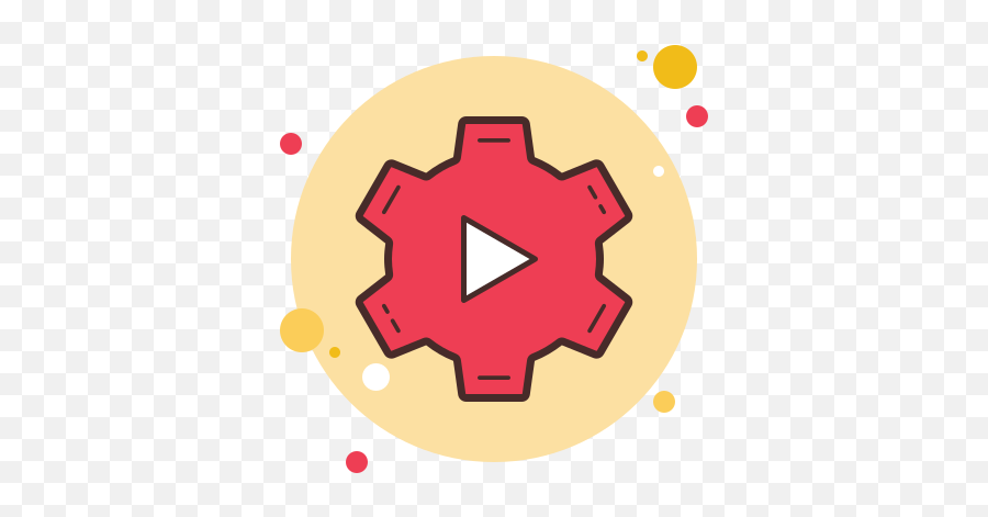 Youtube Studio Icon In Circle Bubbles Style Png How To Create