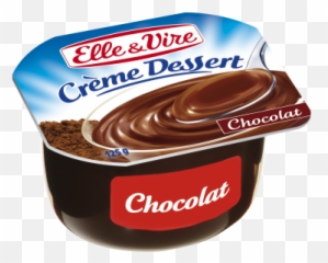 Chocolate - Creme Dessert Elle Et Vire Png,Chocolate Transparent