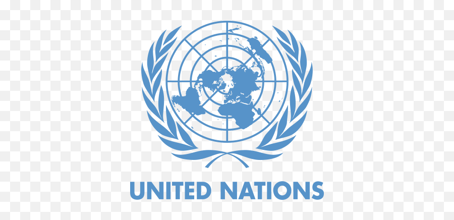 United Nations Logo Blue - United Nations Organization Png,United Nation Logo