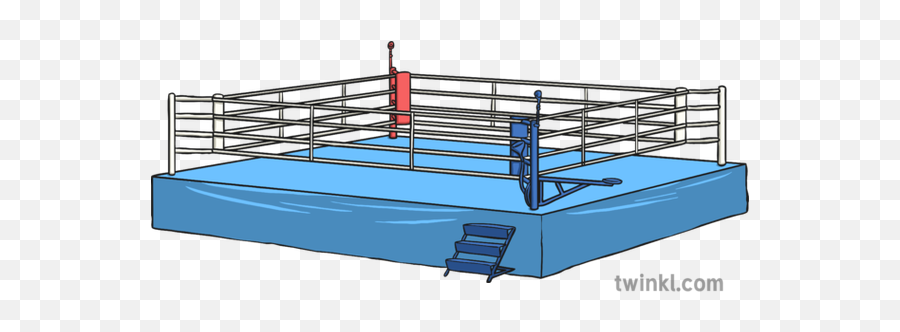 Boxing Ring Illustration - Boxing Ring Png,Boxing Ring Png