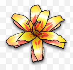 Yellow Lily Png Clip Arts For Web - Clip Arts Free Png Yellow Flower Clip Art,Lily Png