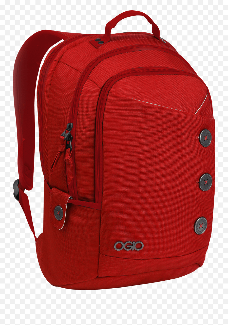 Ogio Red Backpack Transparent Png - Red Backpack,Backpack Transparent Background