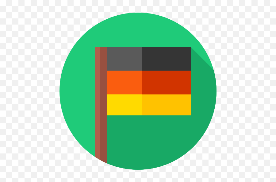 German Flag - German Icon Png,Germany Flag Png