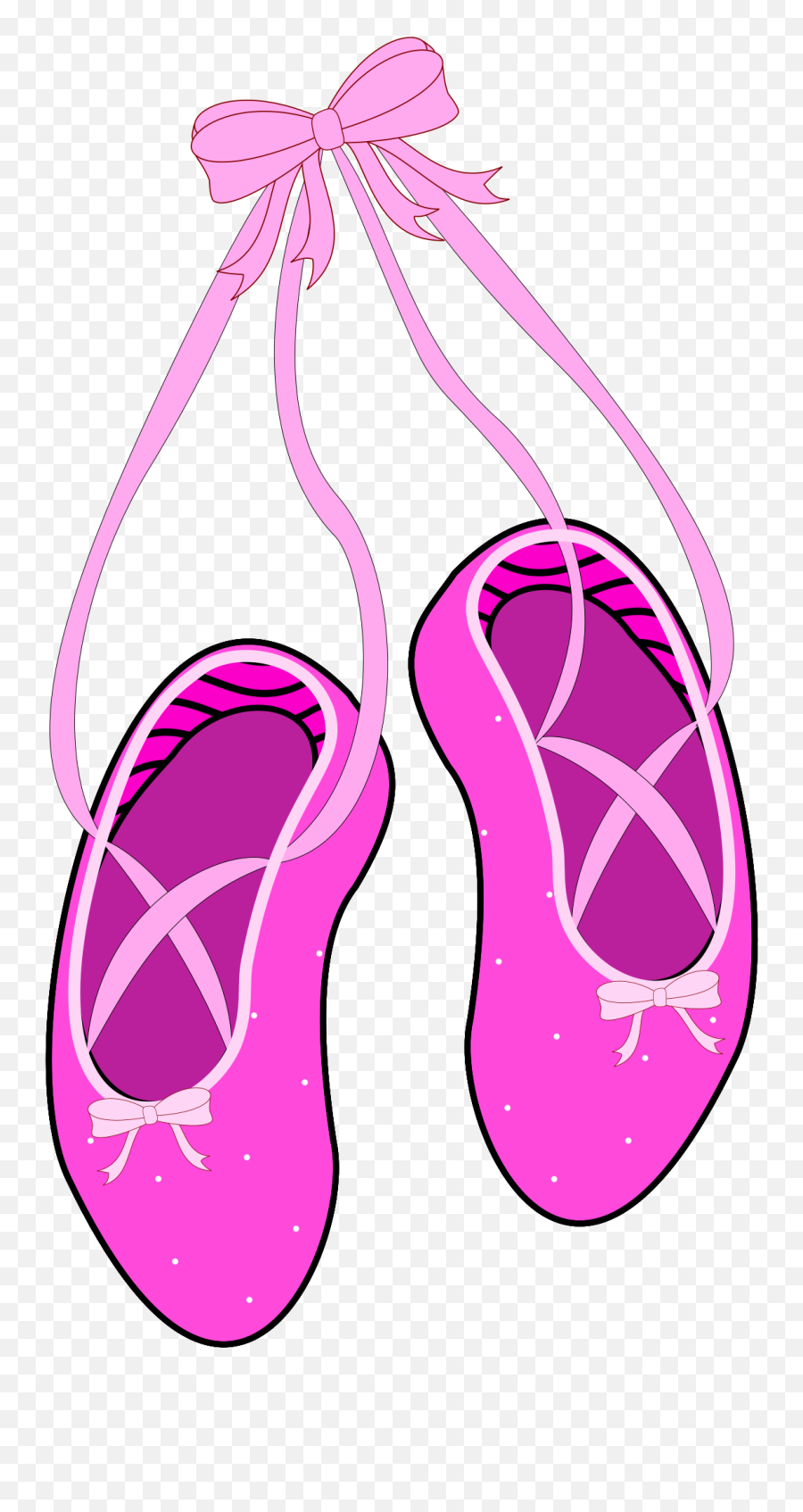 30 Big Image Png Ballet Slippers Clipart Clipartlook - Clip Art Ballet Slippers,Cartoon Shoes Png