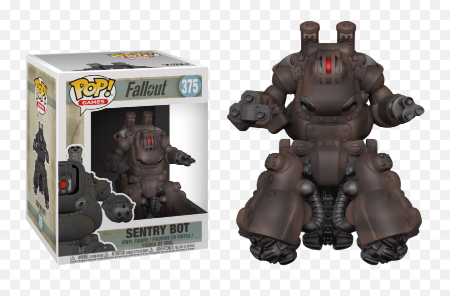 Fallout - Sentry Bot 6 Super Sized Pop Vinyl Figure Fallout Sentry Bot Funko Pop Png,Fallout 76 Png