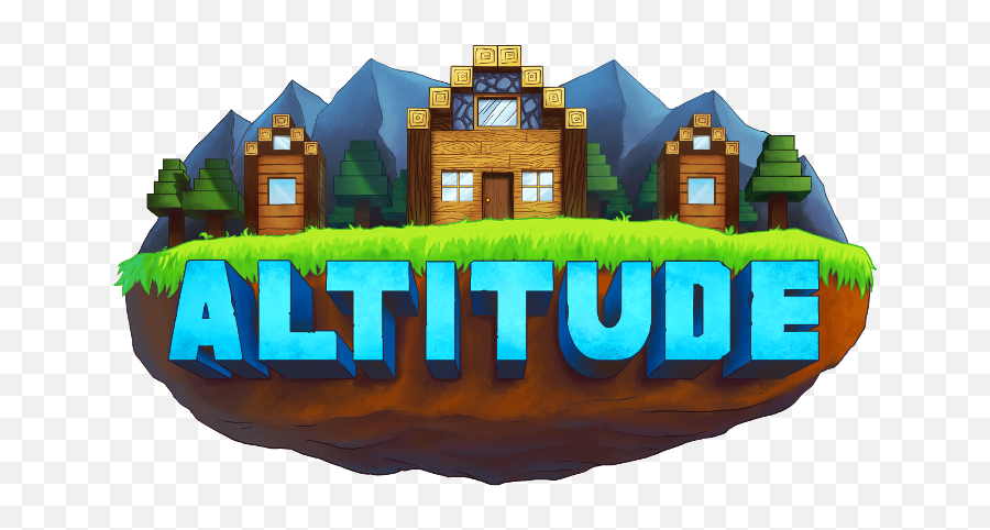 Download Altitude Minecraft Server - Minecraft Server Logo Minecraft Server Logo Survival Png,Minecraft Logo