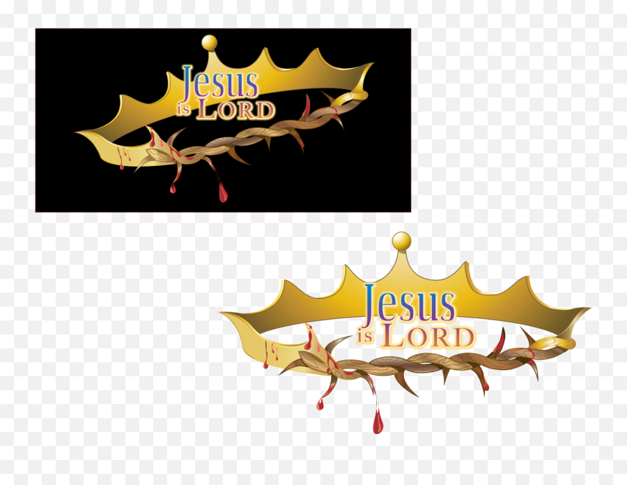The Concept Is Crown Of Thorns Representing - Graphic Design Png,Crown Of Thorns Transparent Background