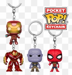 Avengers Infinity War - Funko Pop Keychain Vinyl png