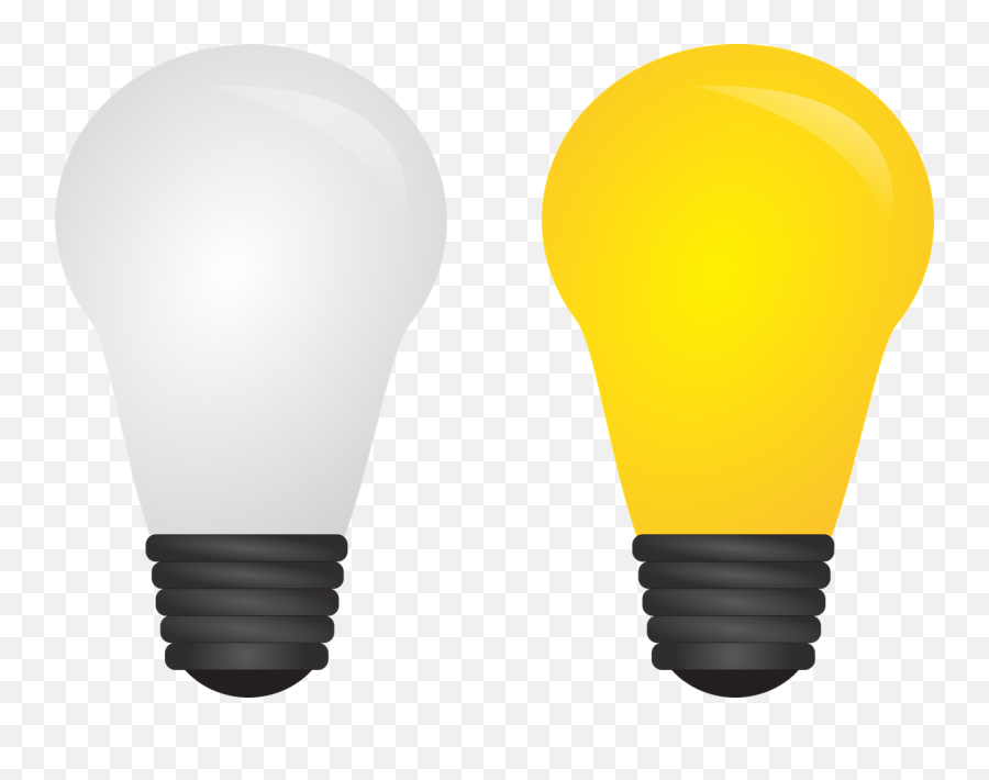 Download Hd Lightbulb Png - Idea Lamp No Background Icon Light,Idea Light  Bulb Png - free transparent png images 