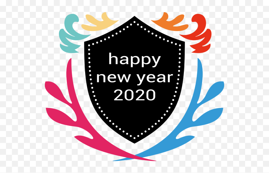 Logo Emblem Font For Happy 2020 Song Hq - Emblem Png,Happy New Year Logos