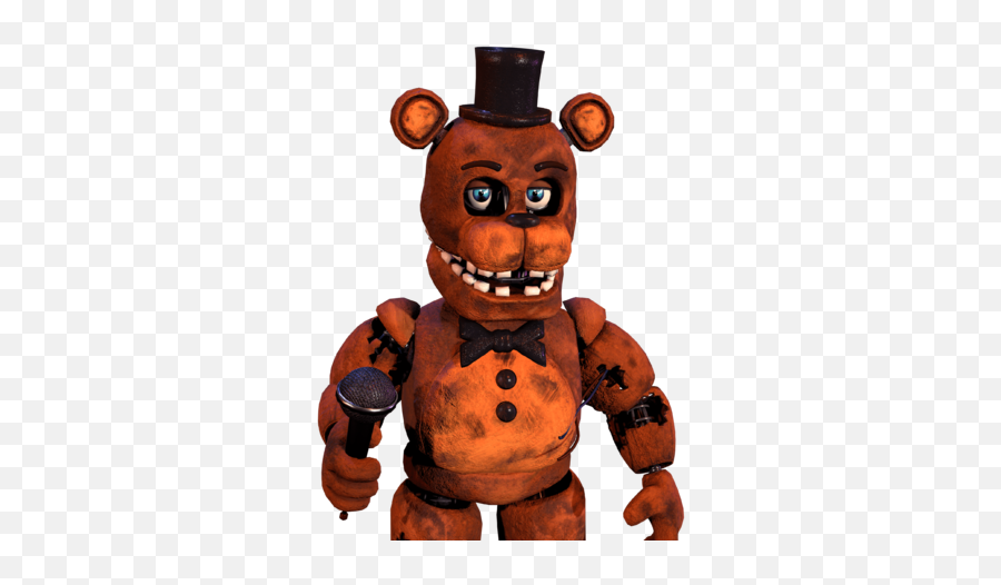 Withered Freddy PNG and Withered Freddy Transparent Clipart Free