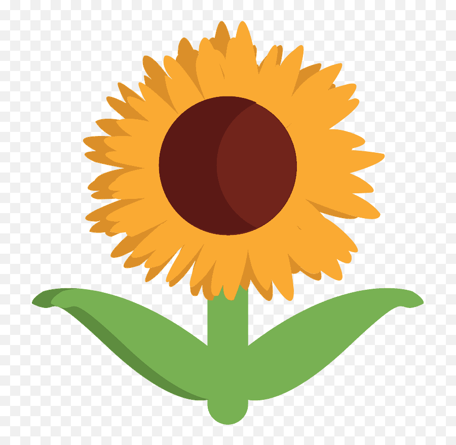 Sunflower Emoji Clipart - Three Interlocking Gears Png,Sunflower Emoji Png