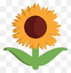 Sunflower Emoji Clipart - Three Interlocking Gears Png,Sunflower Emoji Png