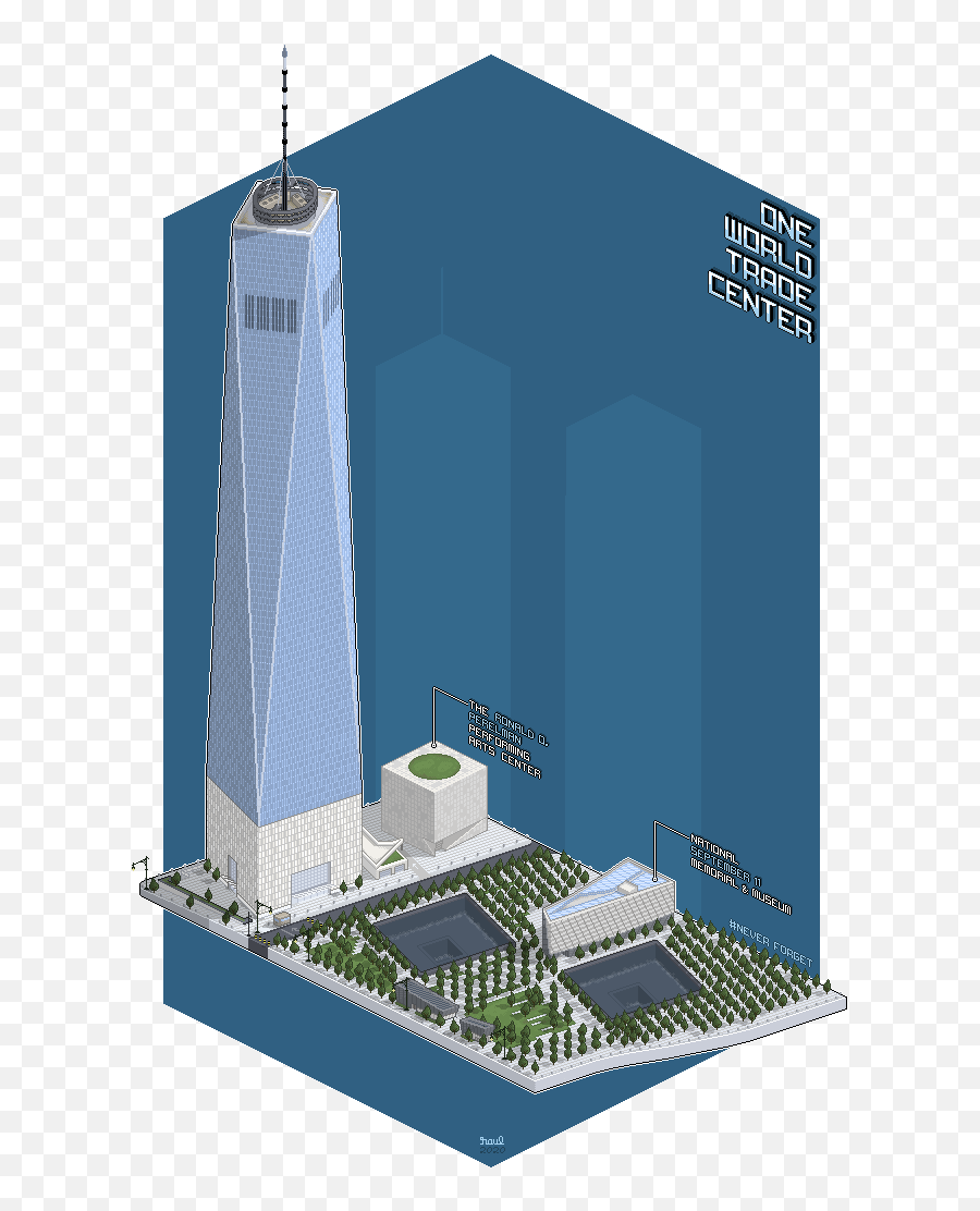 Guys My Pixel Art - One World Trade Center Pixel Art Png,World Trade Center Png