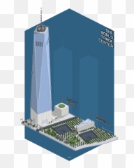 Guys My Pixel Art - One World Trade Center png
