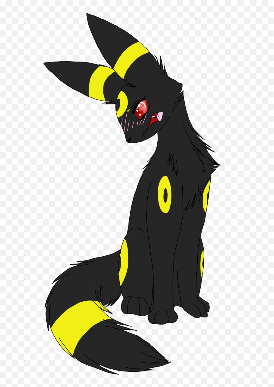 Download Transparent Umbreon Blushing - Umbreon Blushing Hd Blushing Umbreon Png,Umbreon Png