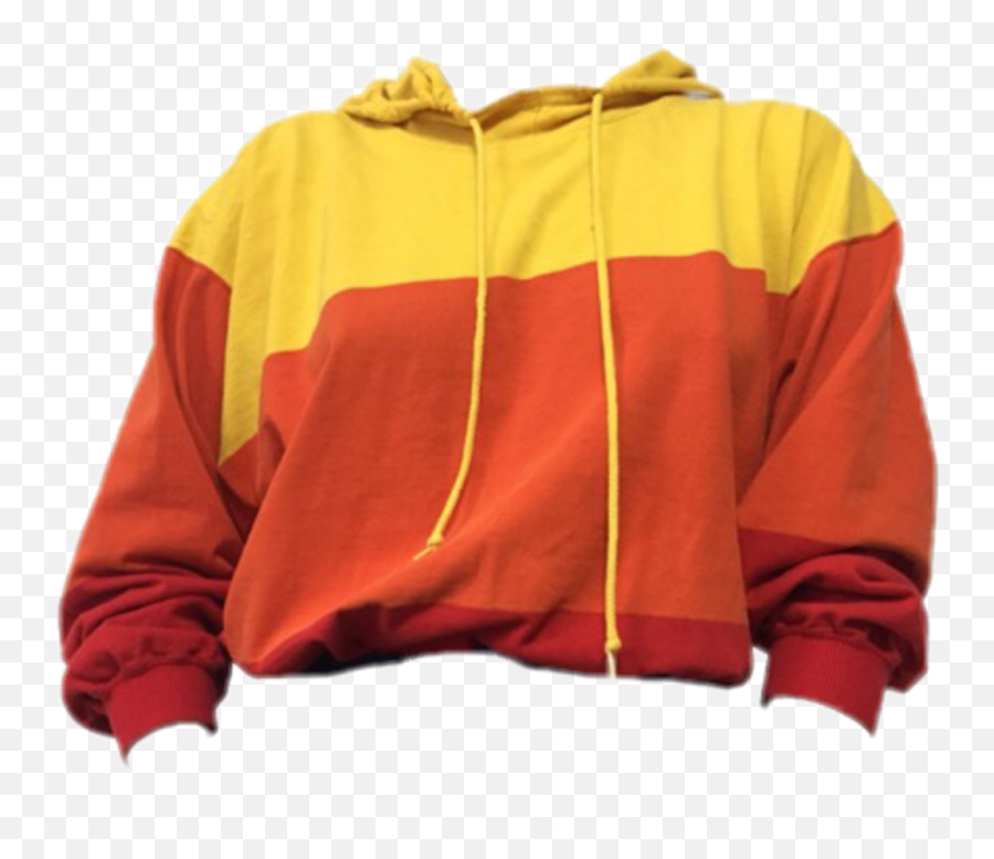 Download Jacket Sticker - Black Hoodie Polyvore Png Png Red And Yellow Hoodie,Black Hoodie Png