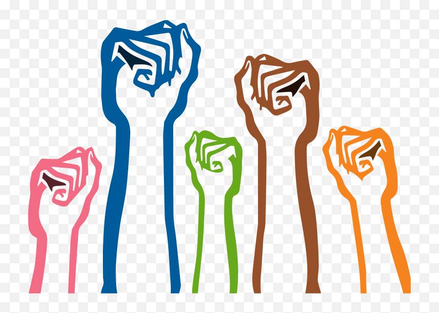Transparent Freedom Clipart - Raised Fists Png,Freedom Png