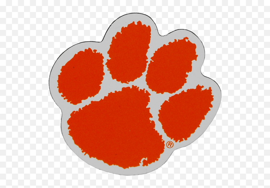 Clemson Tiger Paw Magnet - Rockingham County High School Logo Png,Tiger Paw Png