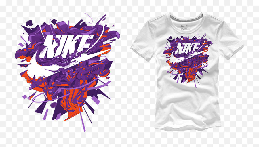 Nike T Shirt Design Png Image - T Shirt Design Hd,T Shirt Design Png